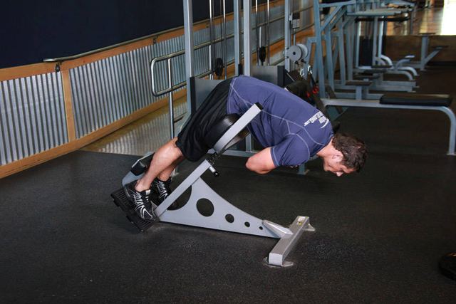 Back Extensions – end position