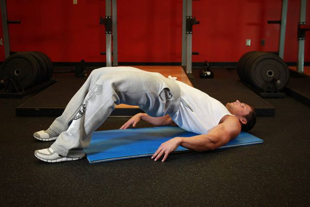 Glute bridge