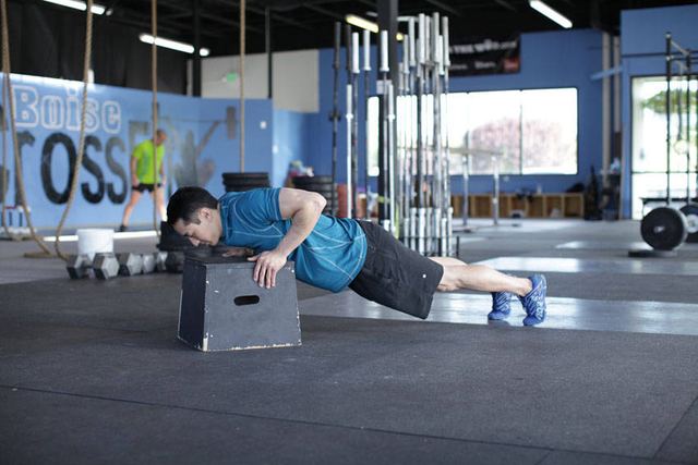Incline Push-Ups – start position