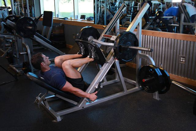 Leg Press – end position