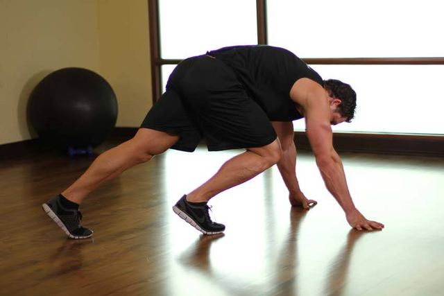Mountain Climbers – start position