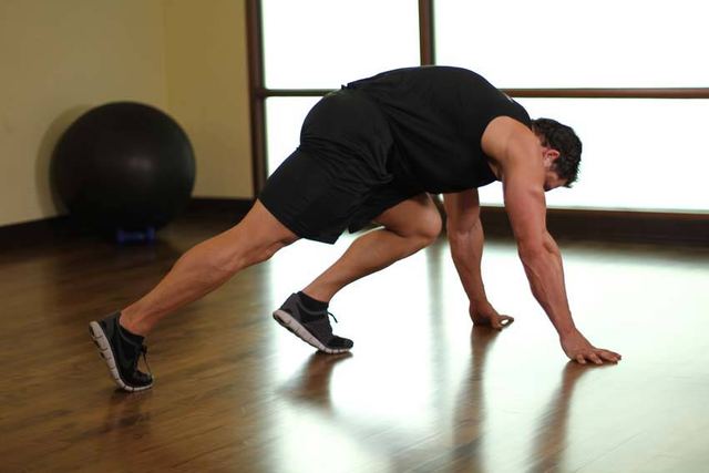 Mountain Climbers – end position