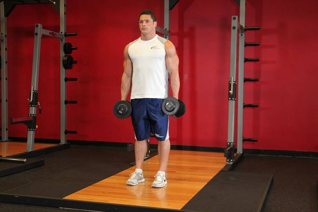Reverse Lunges – start position