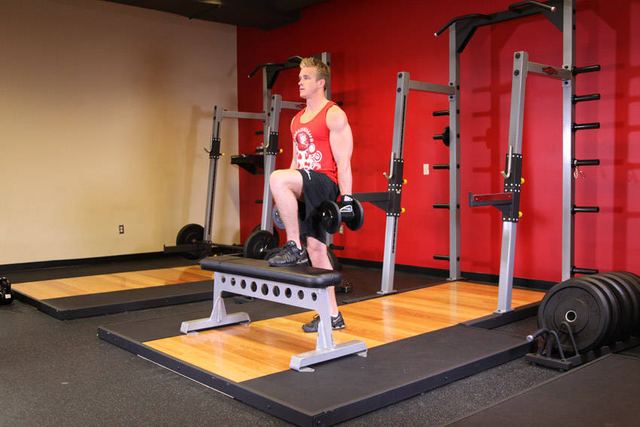 Step-Ups – end position