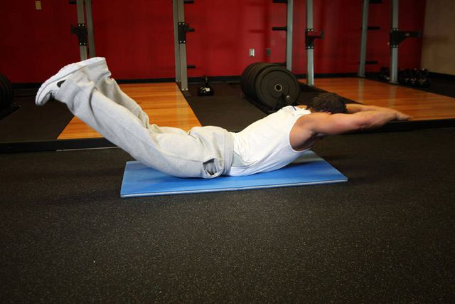 Superman – end position