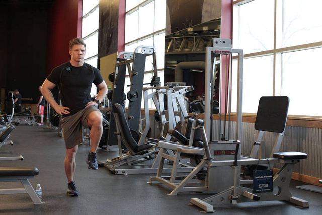 Walking Lunges – start position